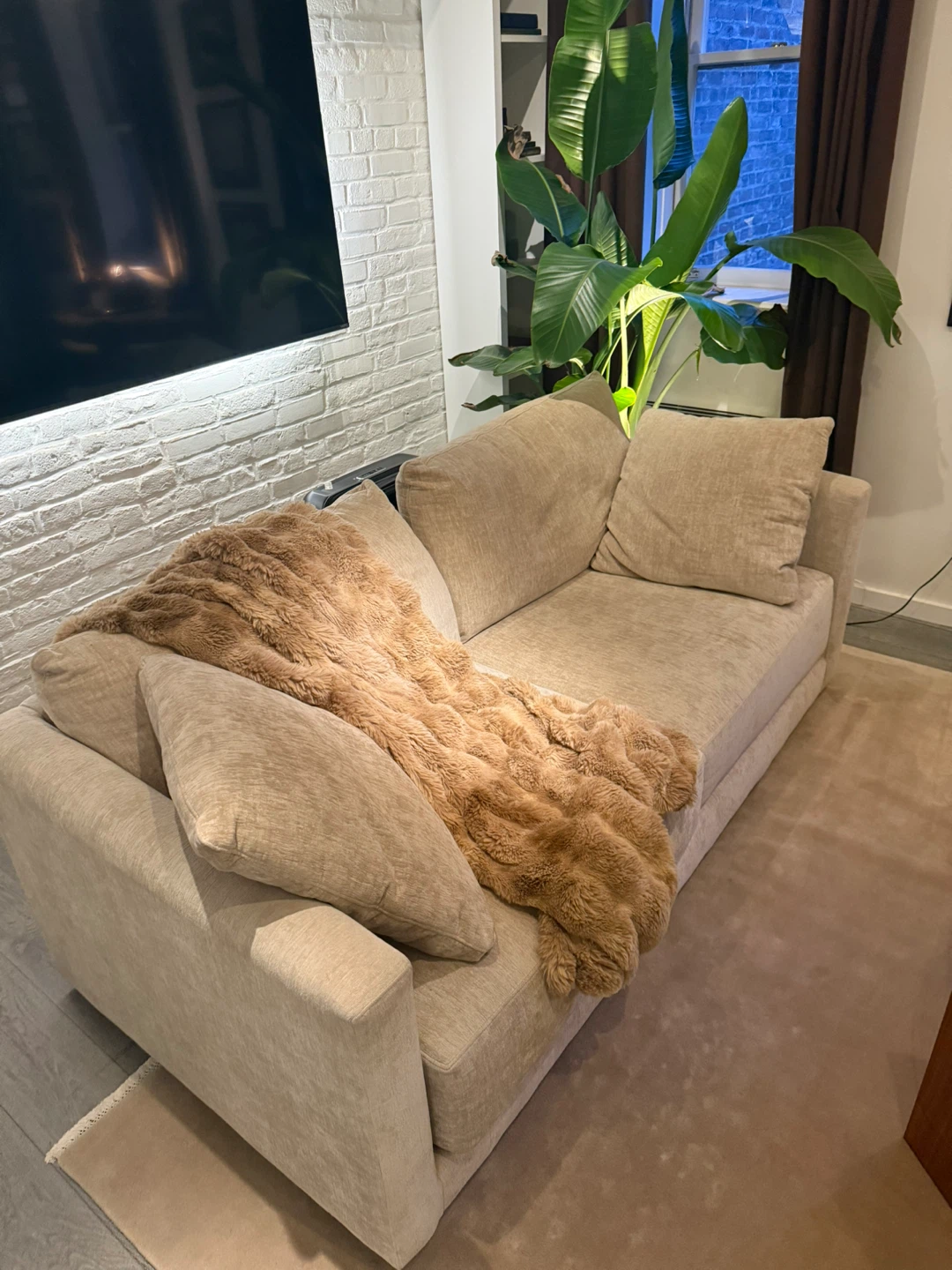 Twin set of Crate & Barrel Sofas - photo 2