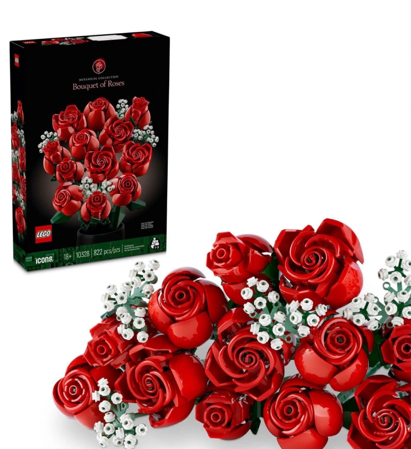LEGO bouquet of flower - photo 3