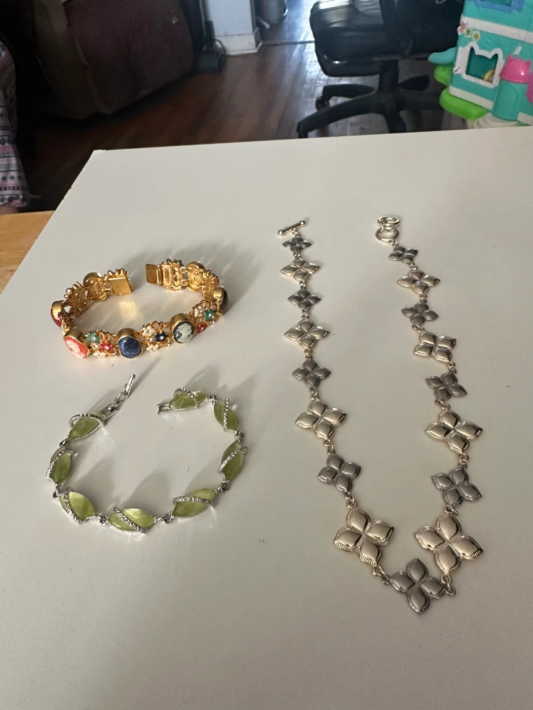 Assorted Bracelets and Necklace Set