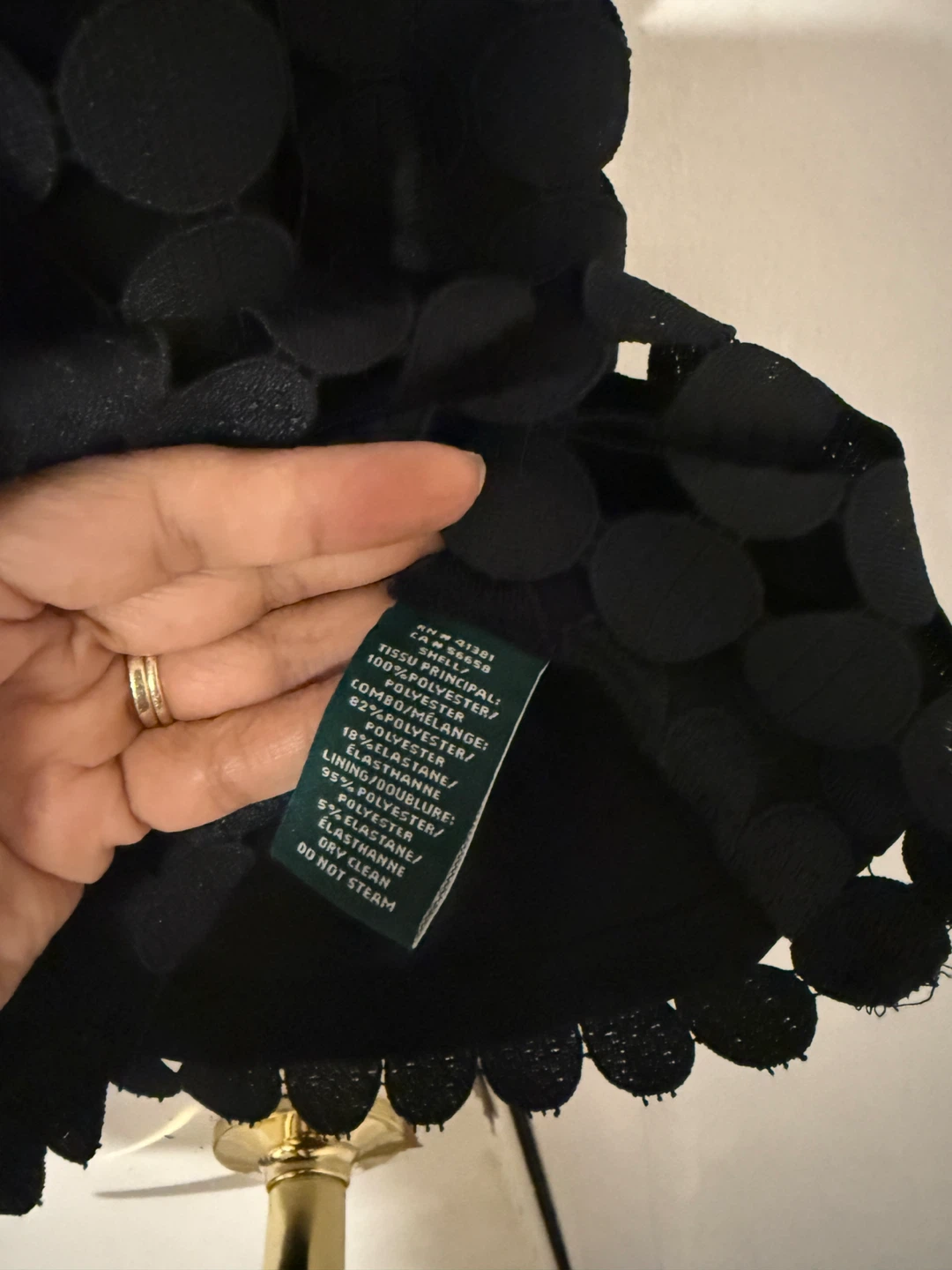 Lauren Ralph Lauren Black Lace Dress - photo 4