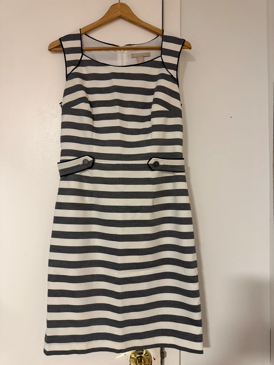 Banana Republic Striped Sheath Dress