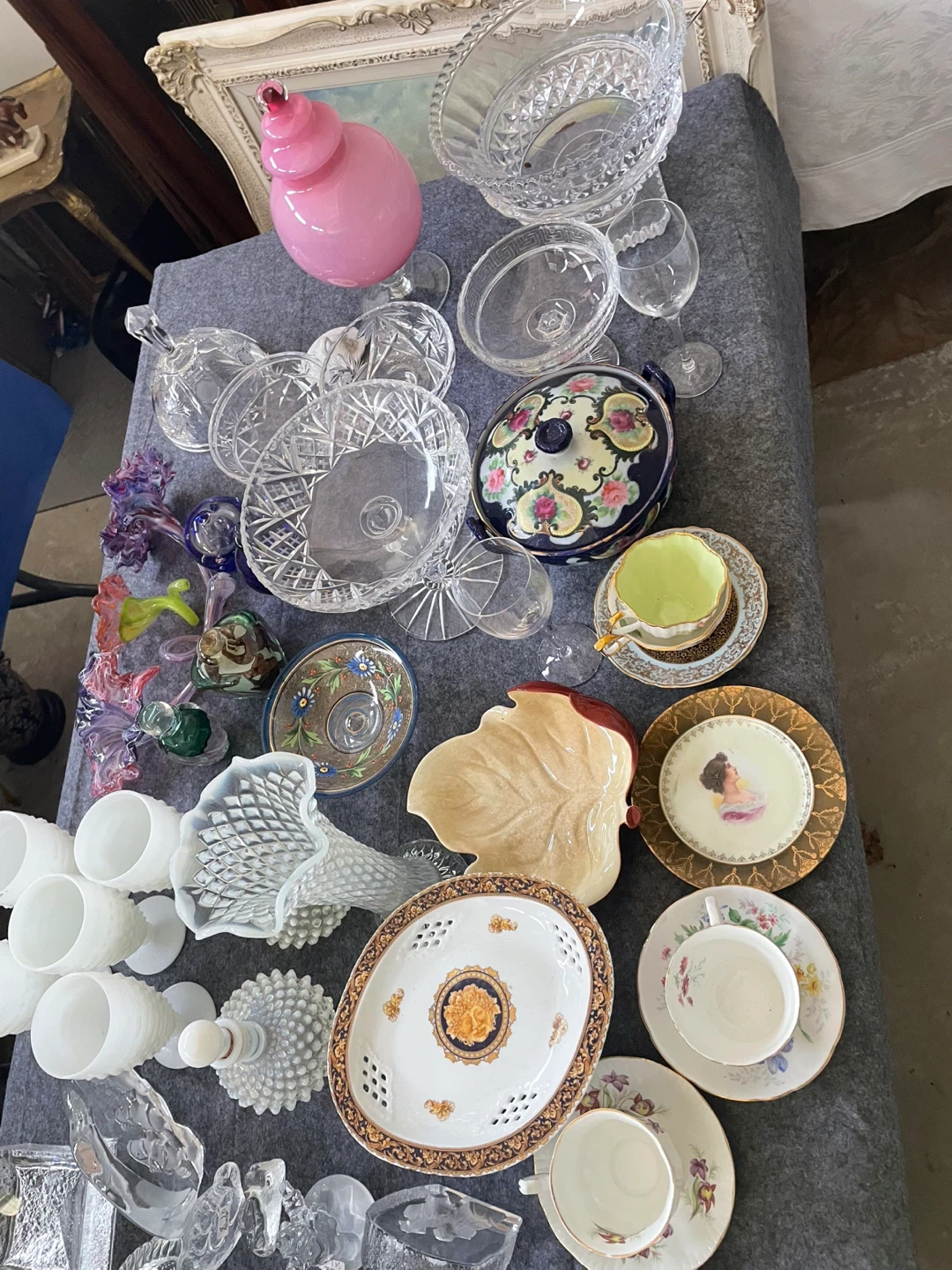 Assorted Vintage Glassware and Ceramics