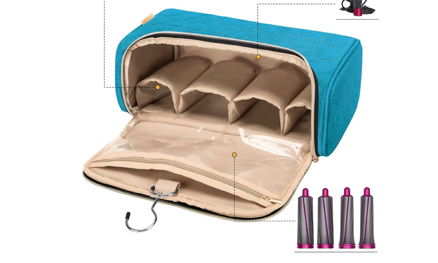 Teal Hanging Toiletry Bag for Dyson Airwrap - photo 2