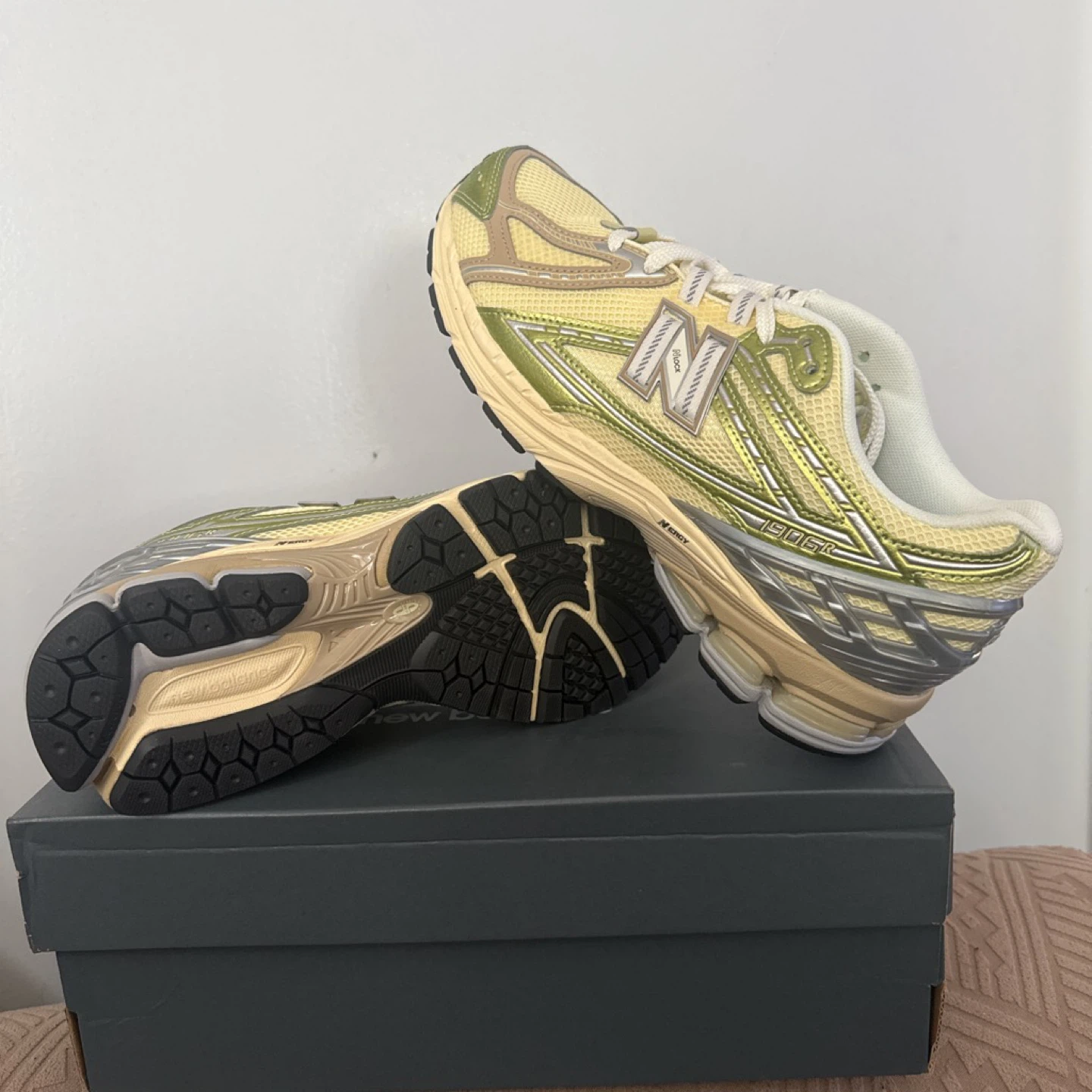 New Balance 1906R Beige Brown Running Shoes - photo 3