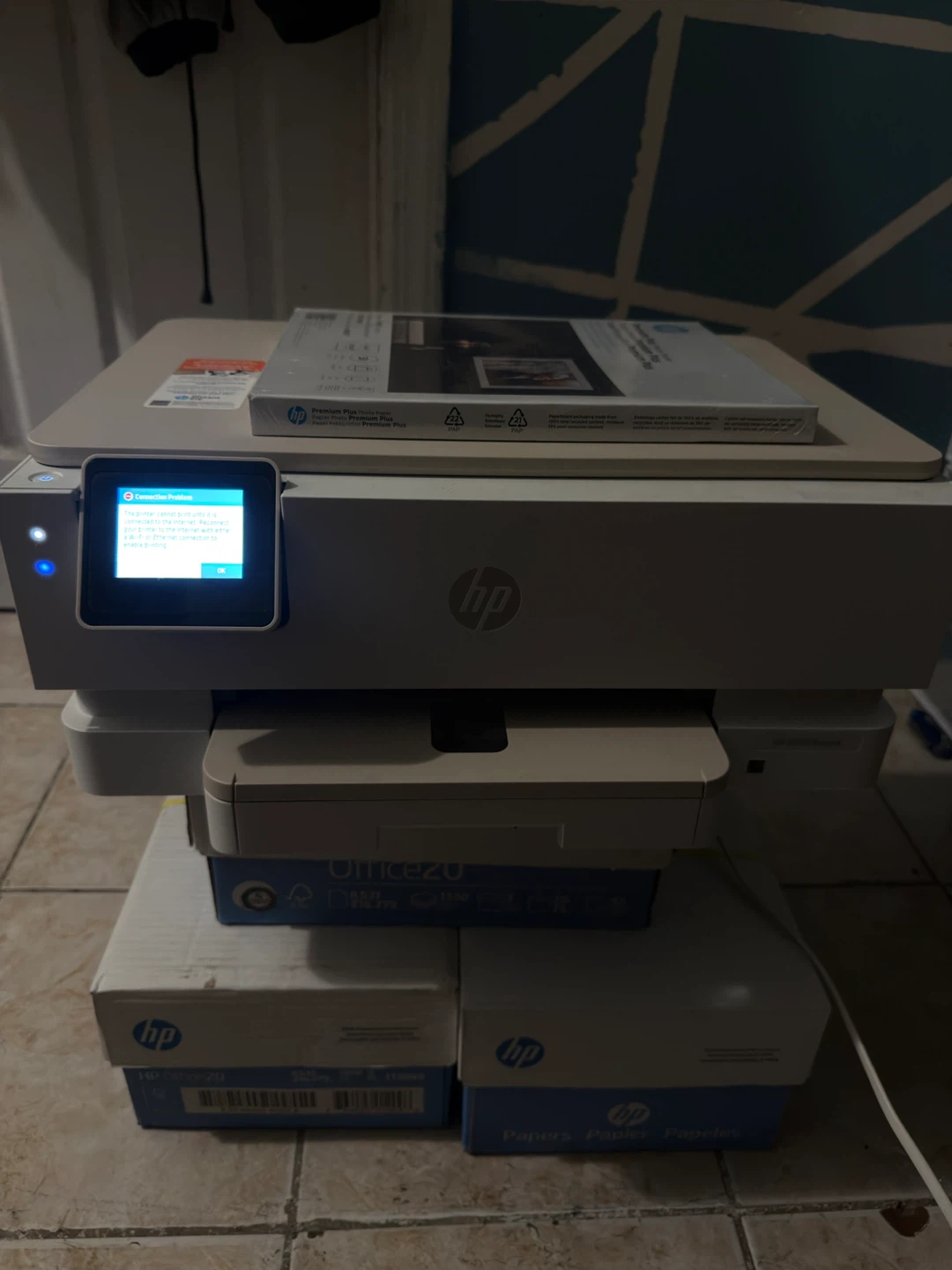 HP Printer and Paper Bundle