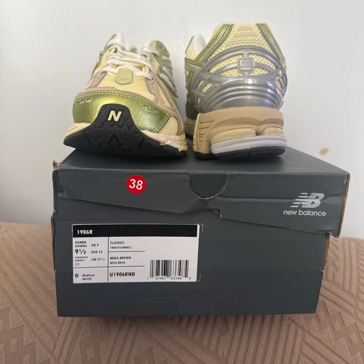 New Balance 1906R Beige Brown Running Shoes - photo 5