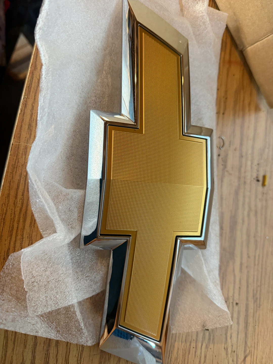 Chevrolet Bowtie Emblem Gold