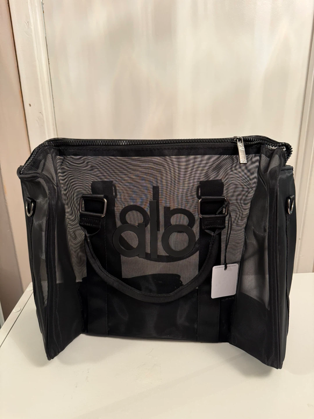 ALO YOGA Mesh Duffle Bag