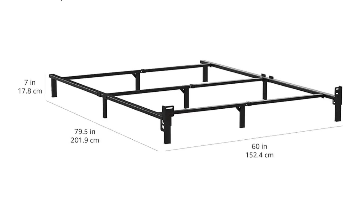Amazon Basics Queen Size Bed Frame - photo 2