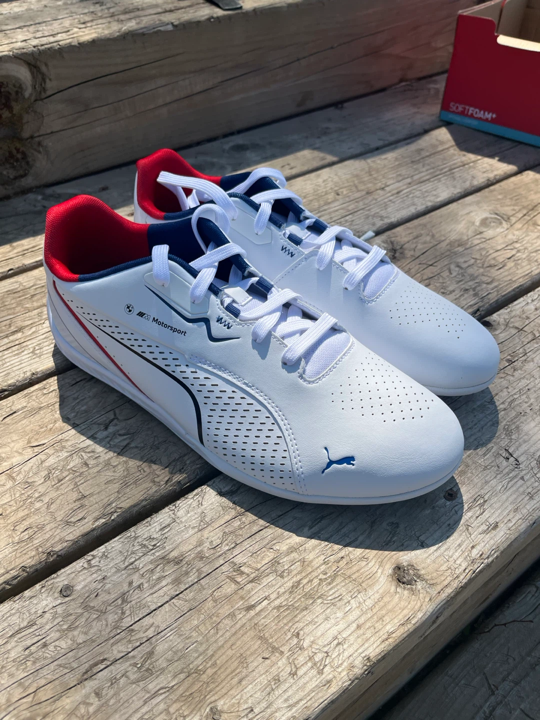 Puma Drift Cat BMW Motorsport Shoes White Size 12 - photo 2