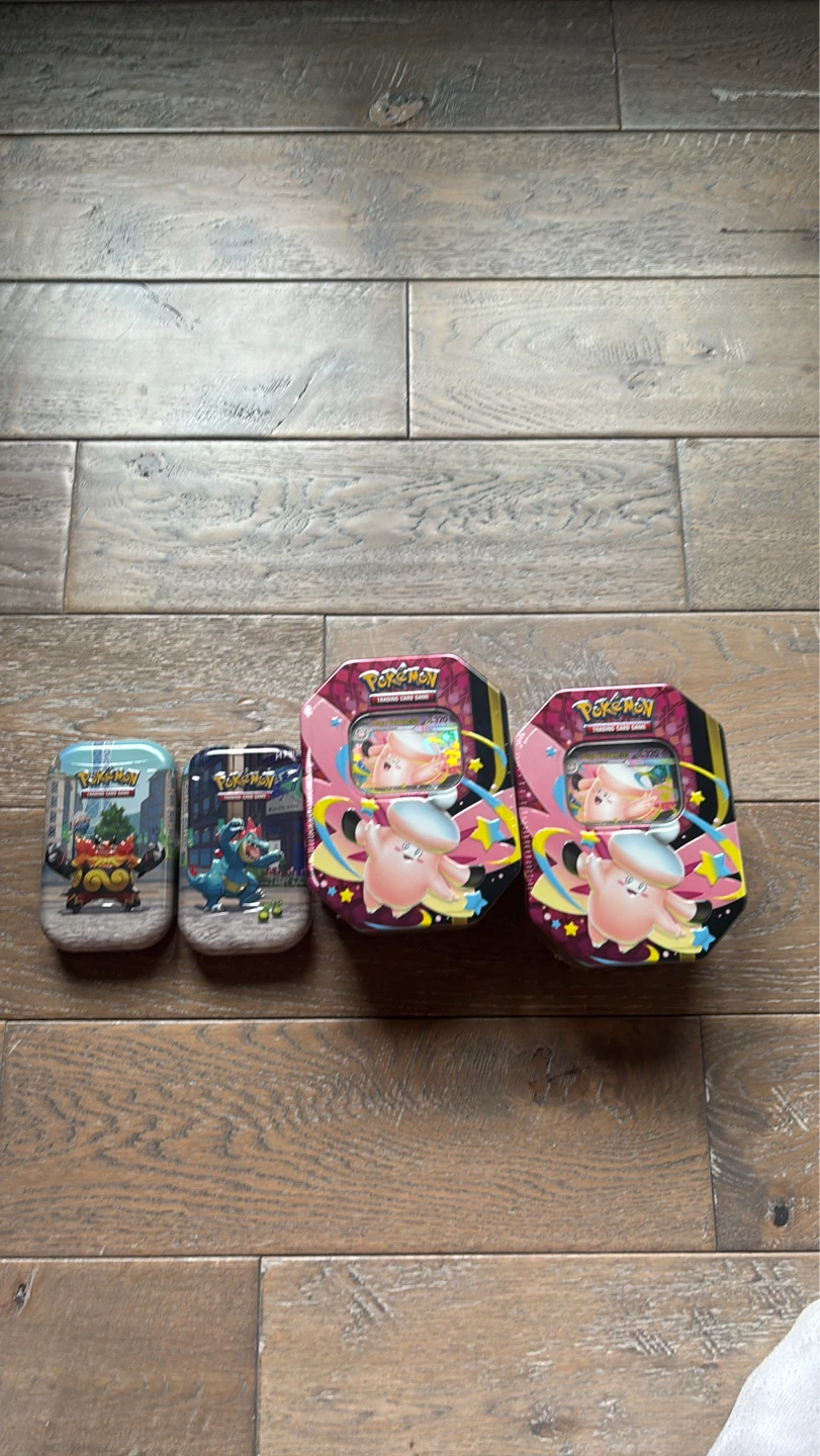 Pokemon Trading Card Game Tins