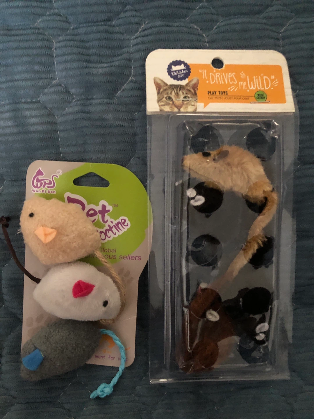 New 7 pcs ,Whisker Mates and Go Cat Play Toys - photo 3