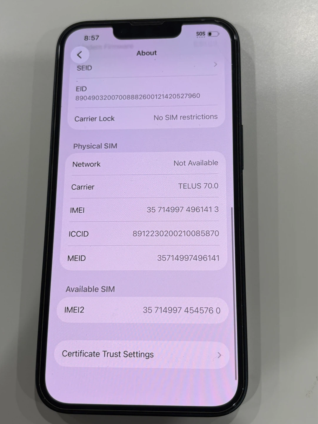 iPhone 13 128GB – Unlocked – 88% Battery – $350 - photo 5