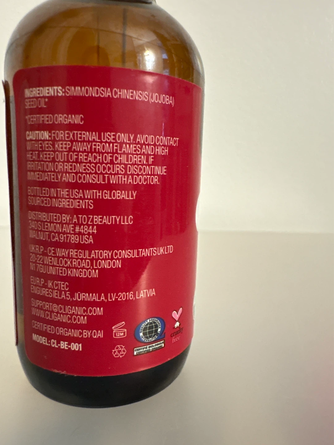 Cliganic Organic Jojoba Oil - 4 Fl Oz / 120ml - photo 3
