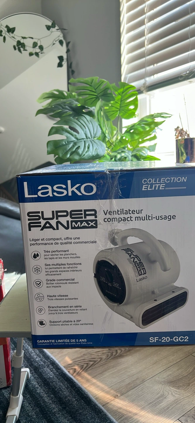 Lasko Super Fan Max SF-20-GC2 Air Mover - photo 4