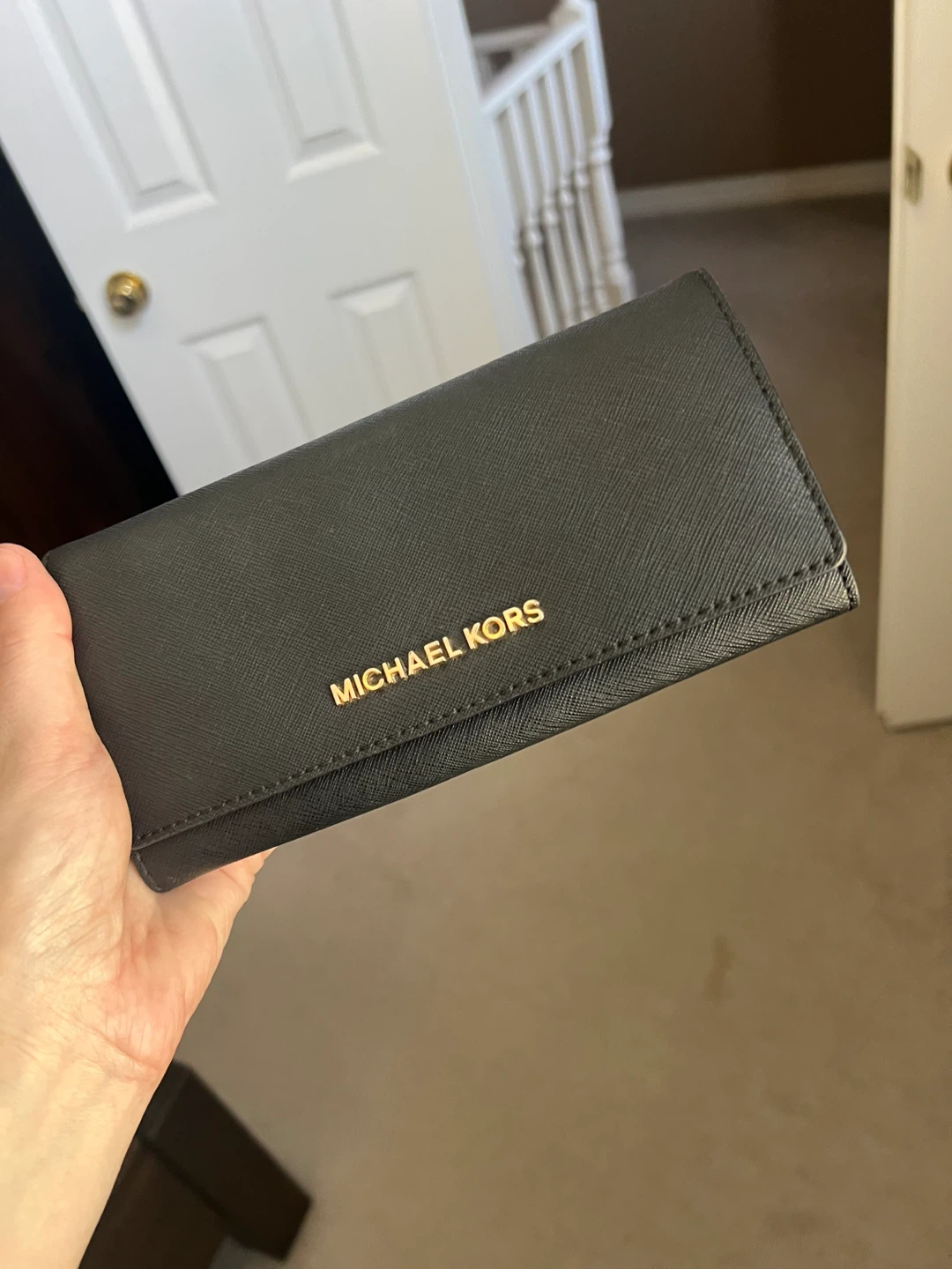 Michael Kors Black Leather Wallet