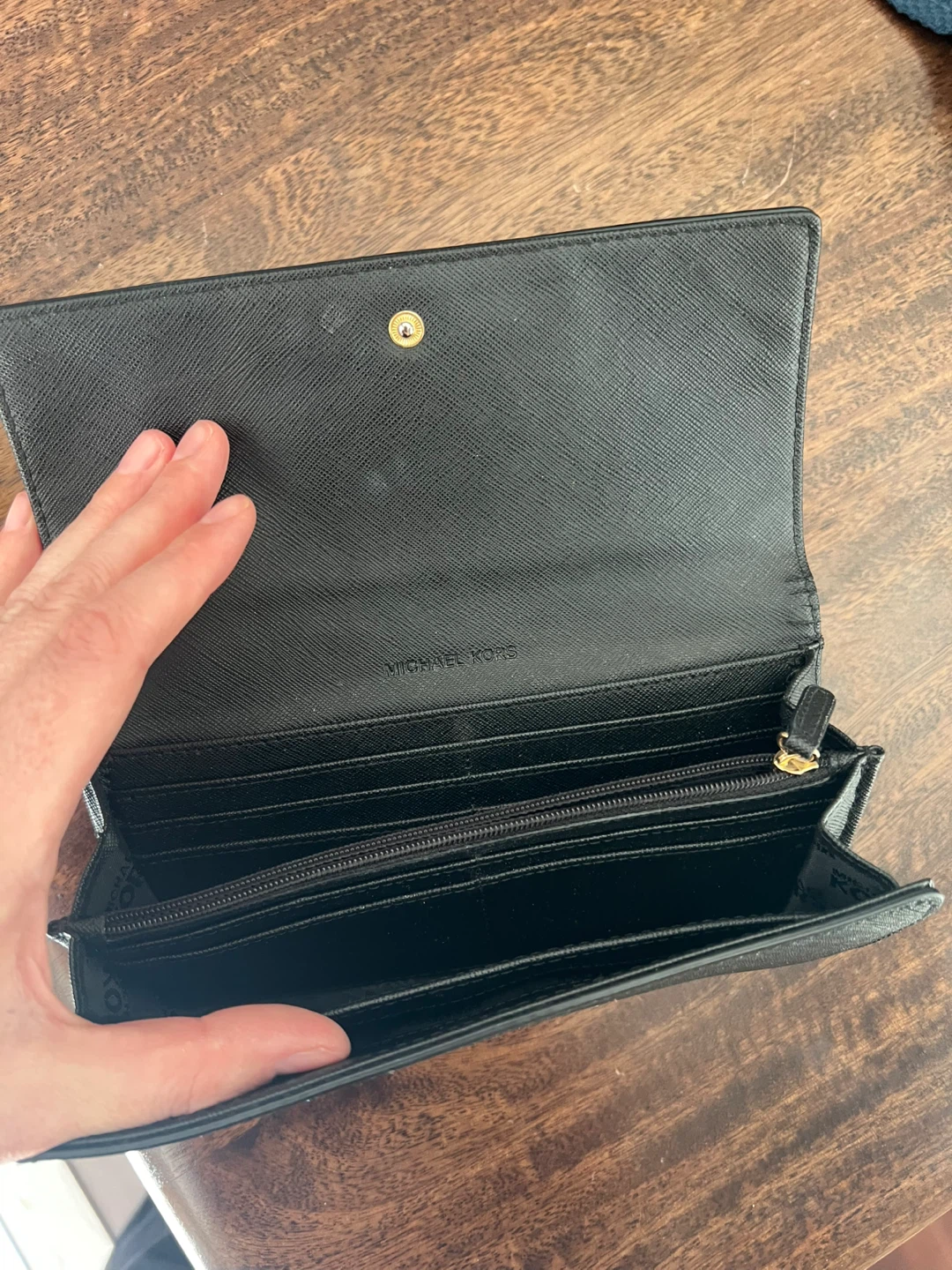 Michael Kors Black Leather Wallet - photo 3