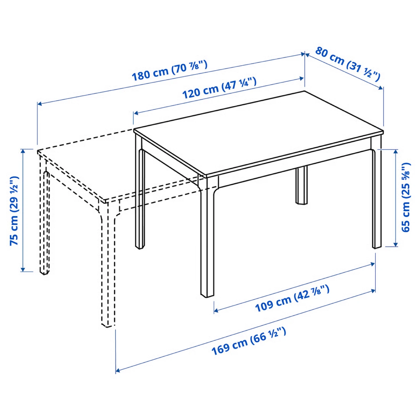 MOVING SALE - IKEA EKEDALEN Extendable dining table, white - photo 4