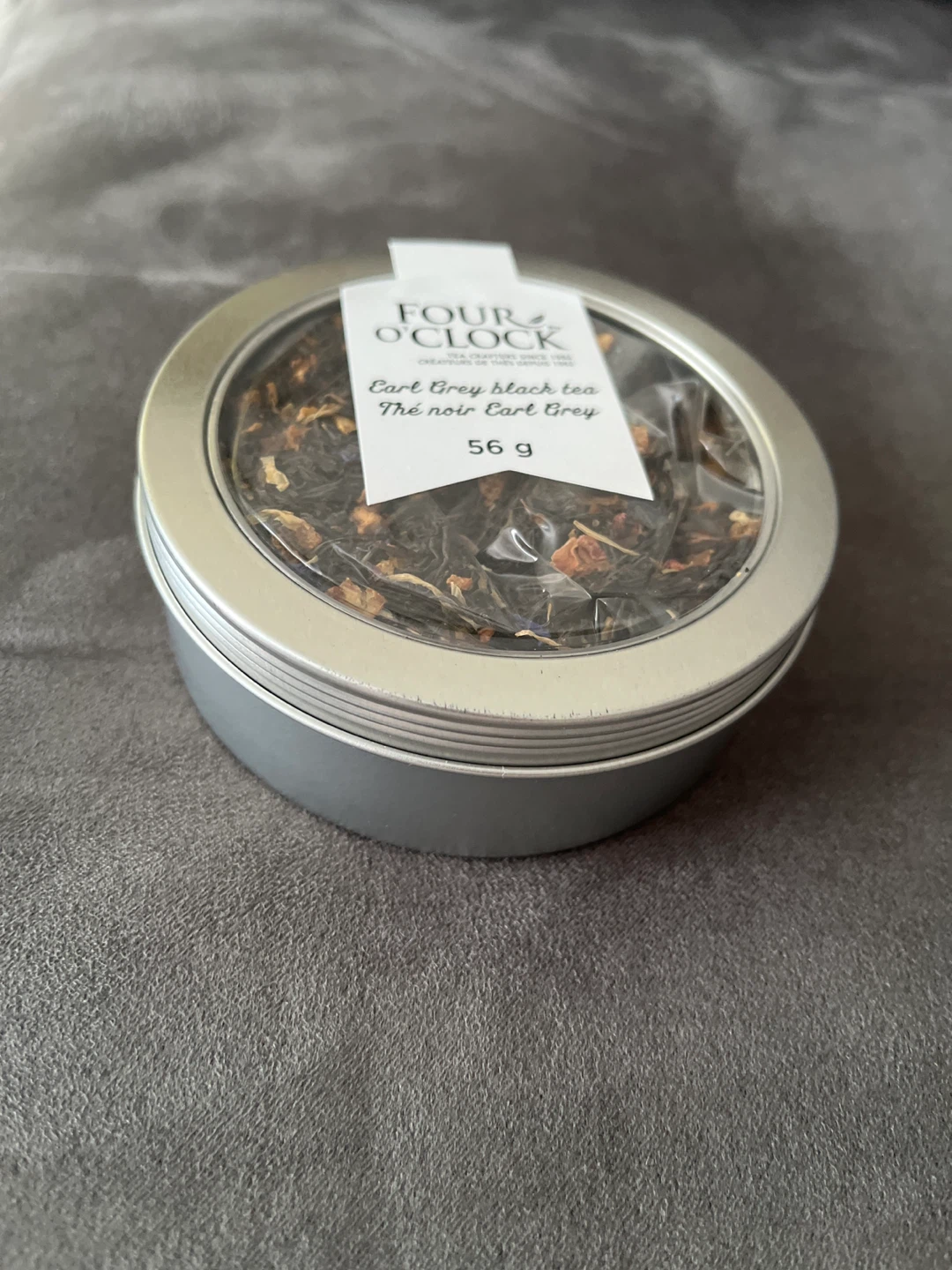 Four O'Clock Earl Grey Black Tea Tin 56g - photo 2