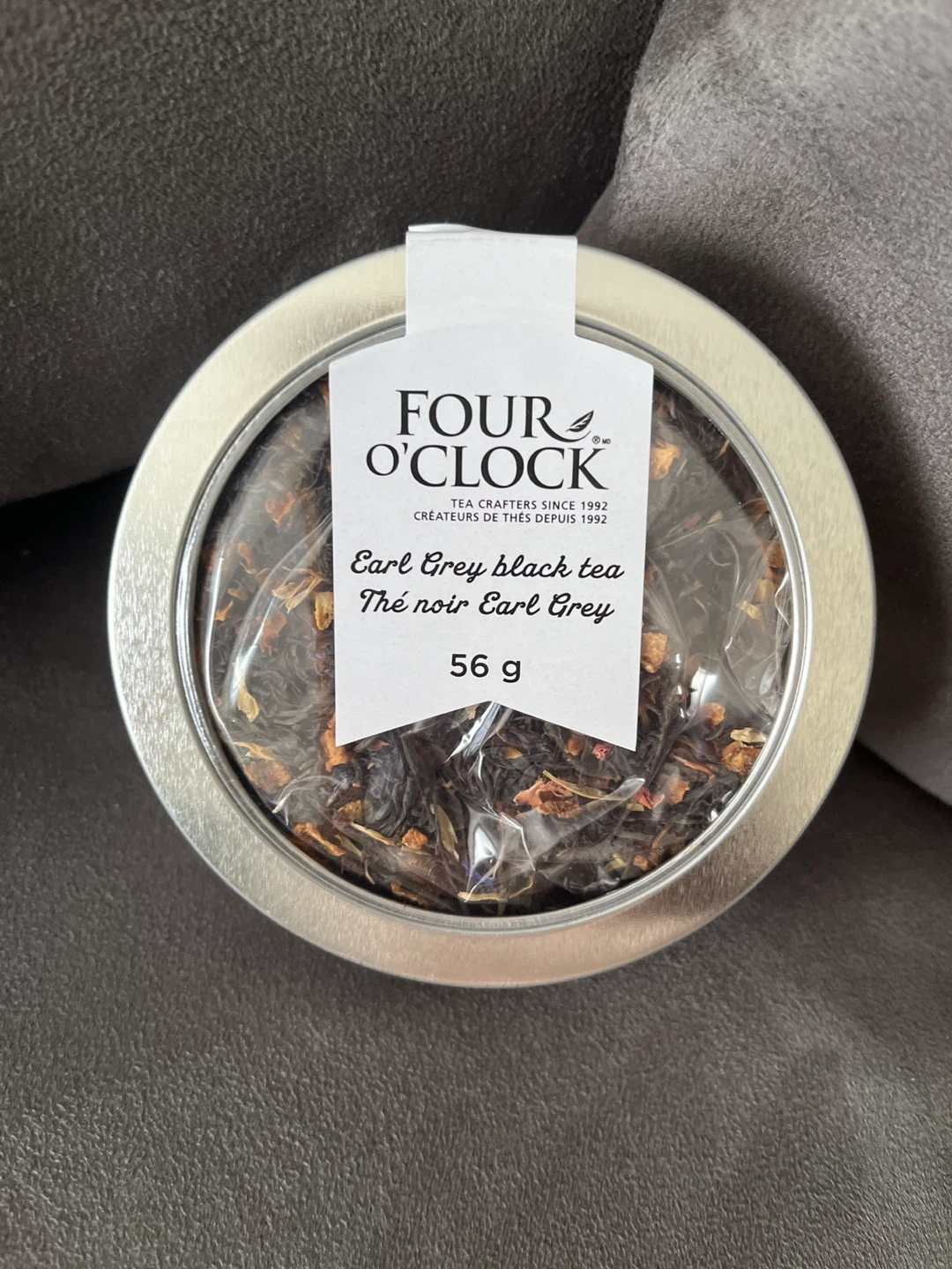 Four O'Clock Earl Grey Black Tea Tin 56g