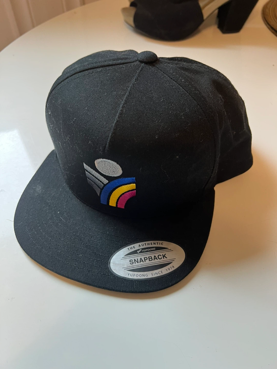 Black Snapback Hat