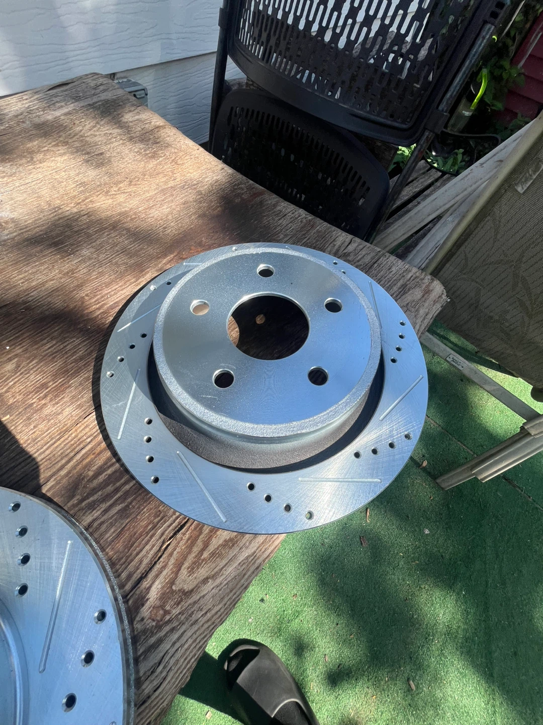 Detroit Axle Drilled Slotted Brake Rotors - photo 3