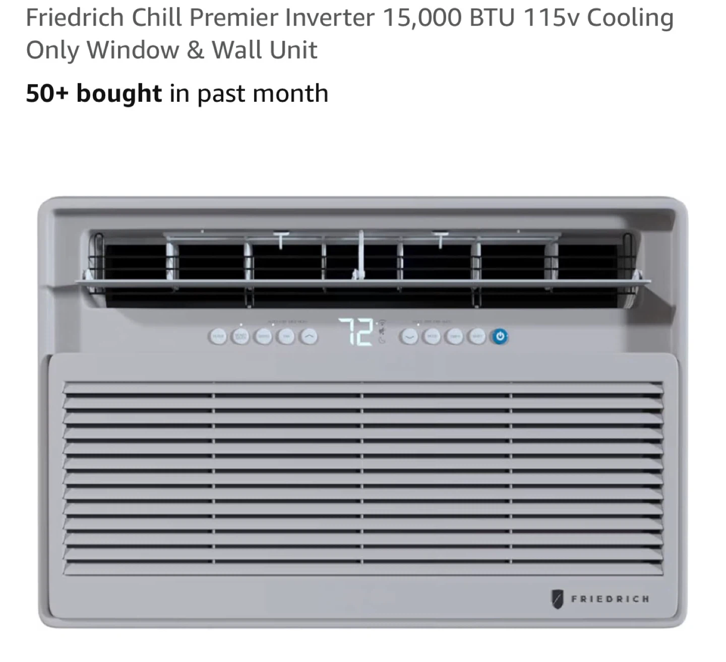 [Brand New] Friedrich 15,000 BTU Window / Wall AC Unit