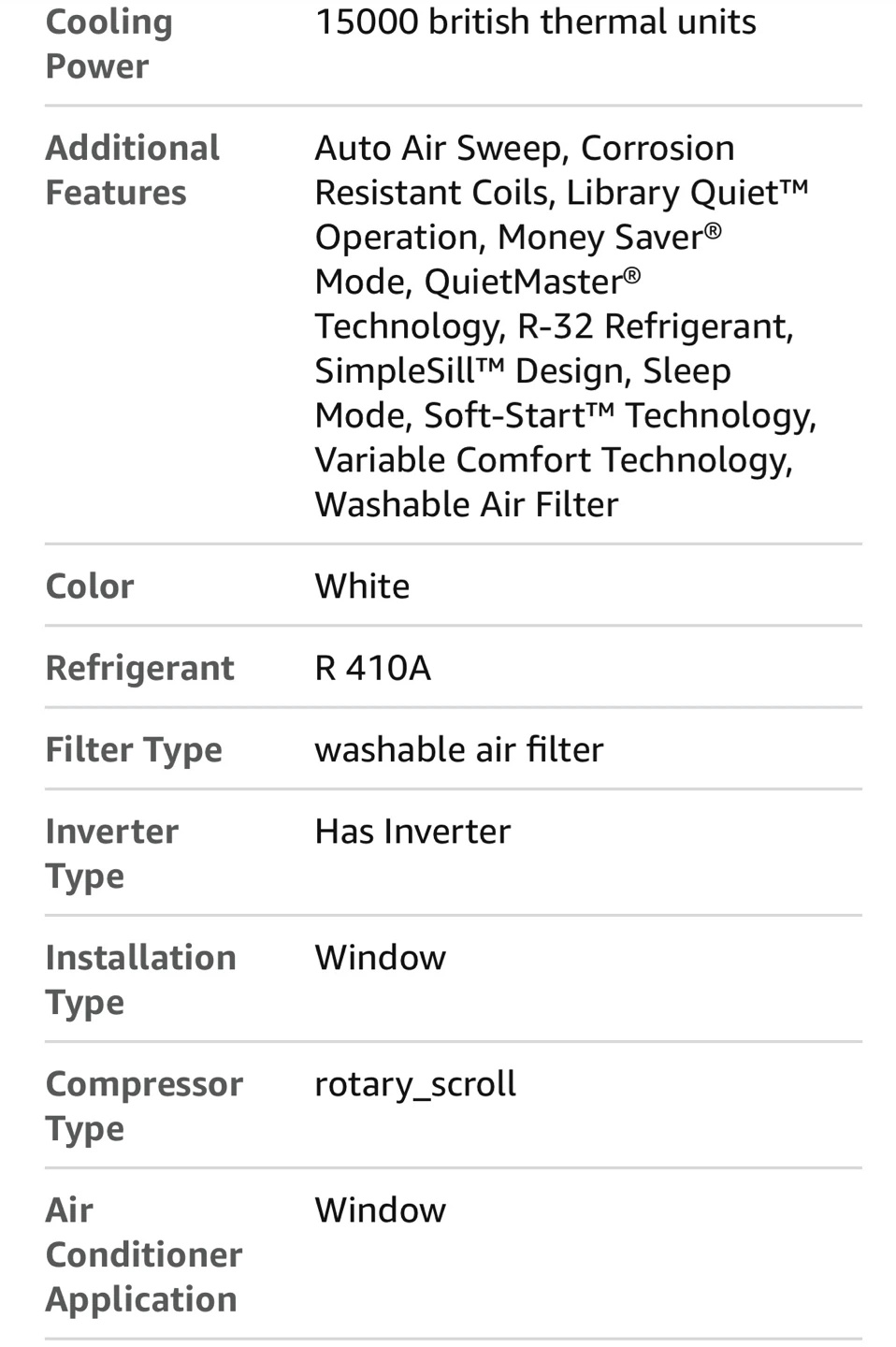 [Brand New] Friedrich 15,000 BTU Window / Wall AC Unit - photo 3