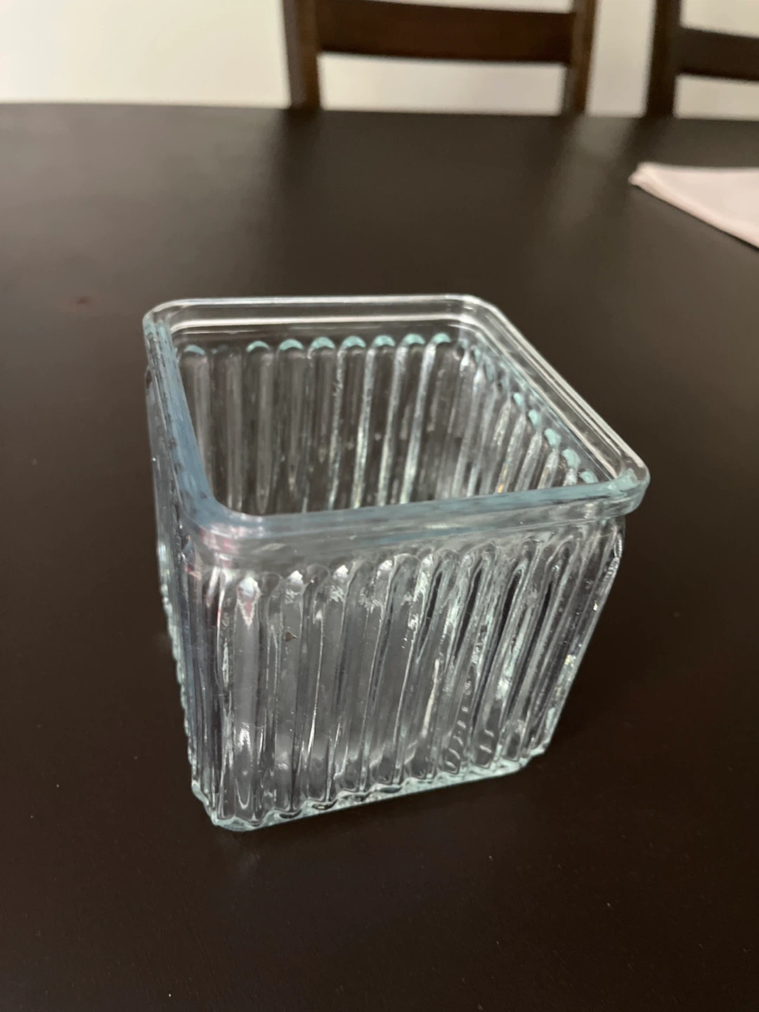 Glass Square Vase - photo 2