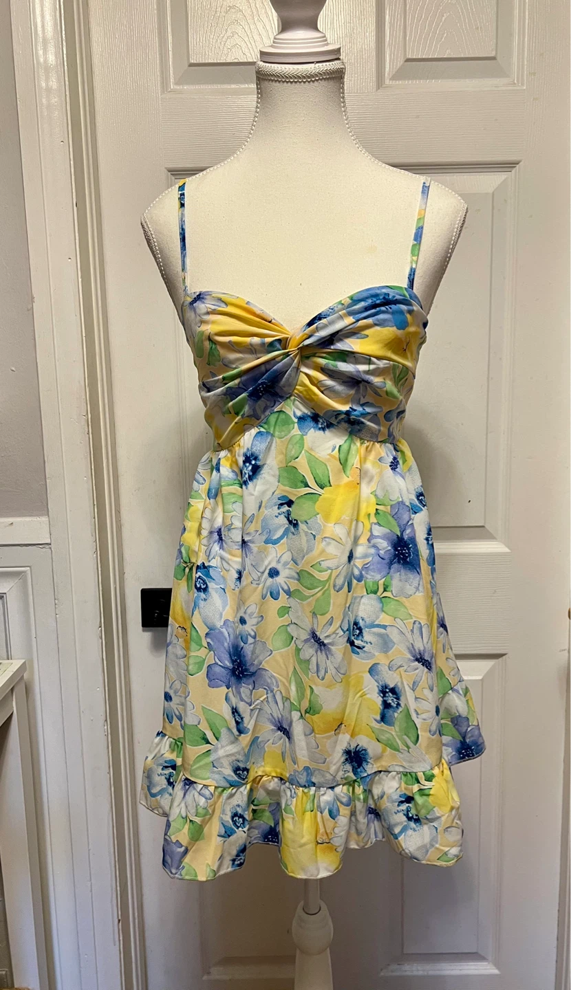 New- Women's Floral Sundress- S
