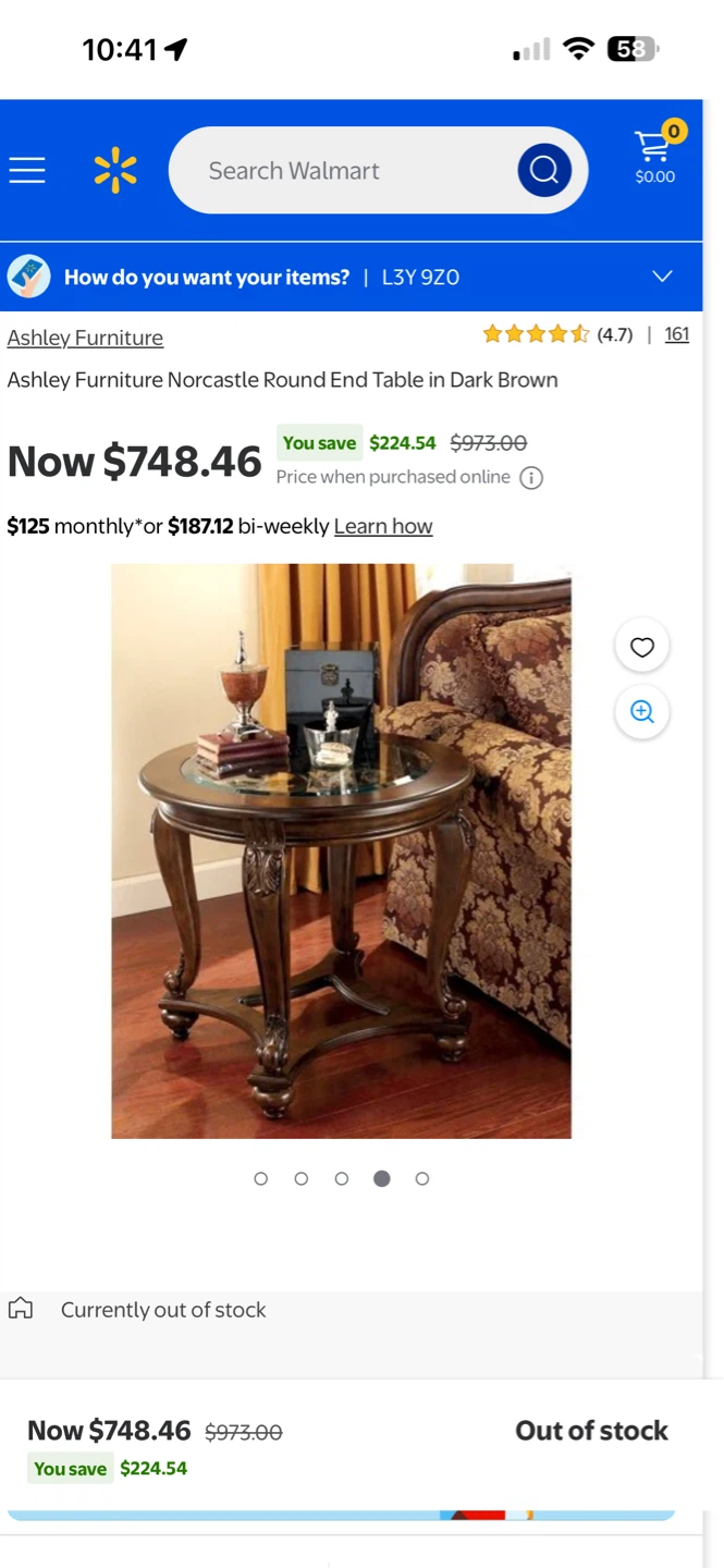 Ashley Furniture Norcastle Round End Table Set - photo 2