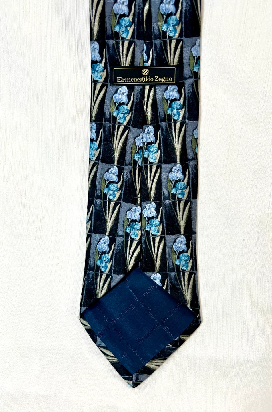 Vintage Ermenegildo Zegna Silk Tie - photo 4
