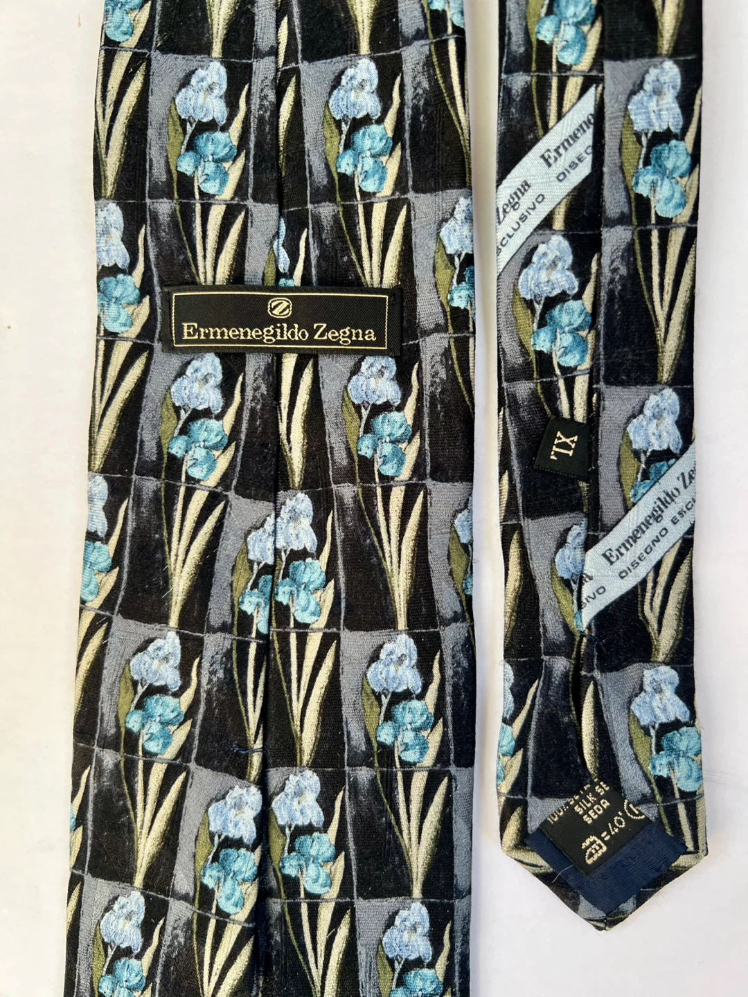 Vintage Ermenegildo Zegna Silk Tie - photo 2