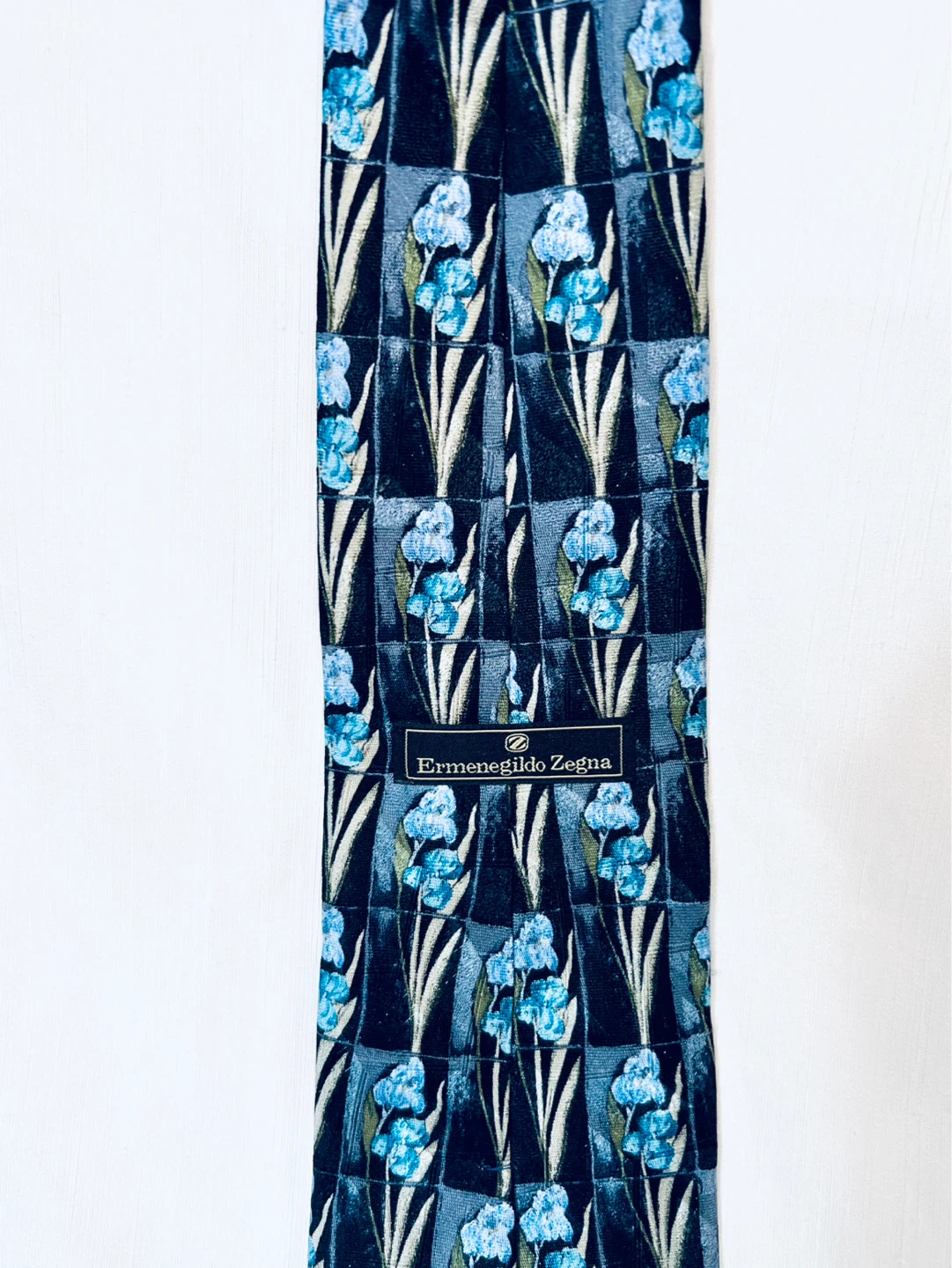 Vintage Ermenegildo Zegna Silk Tie - photo 3