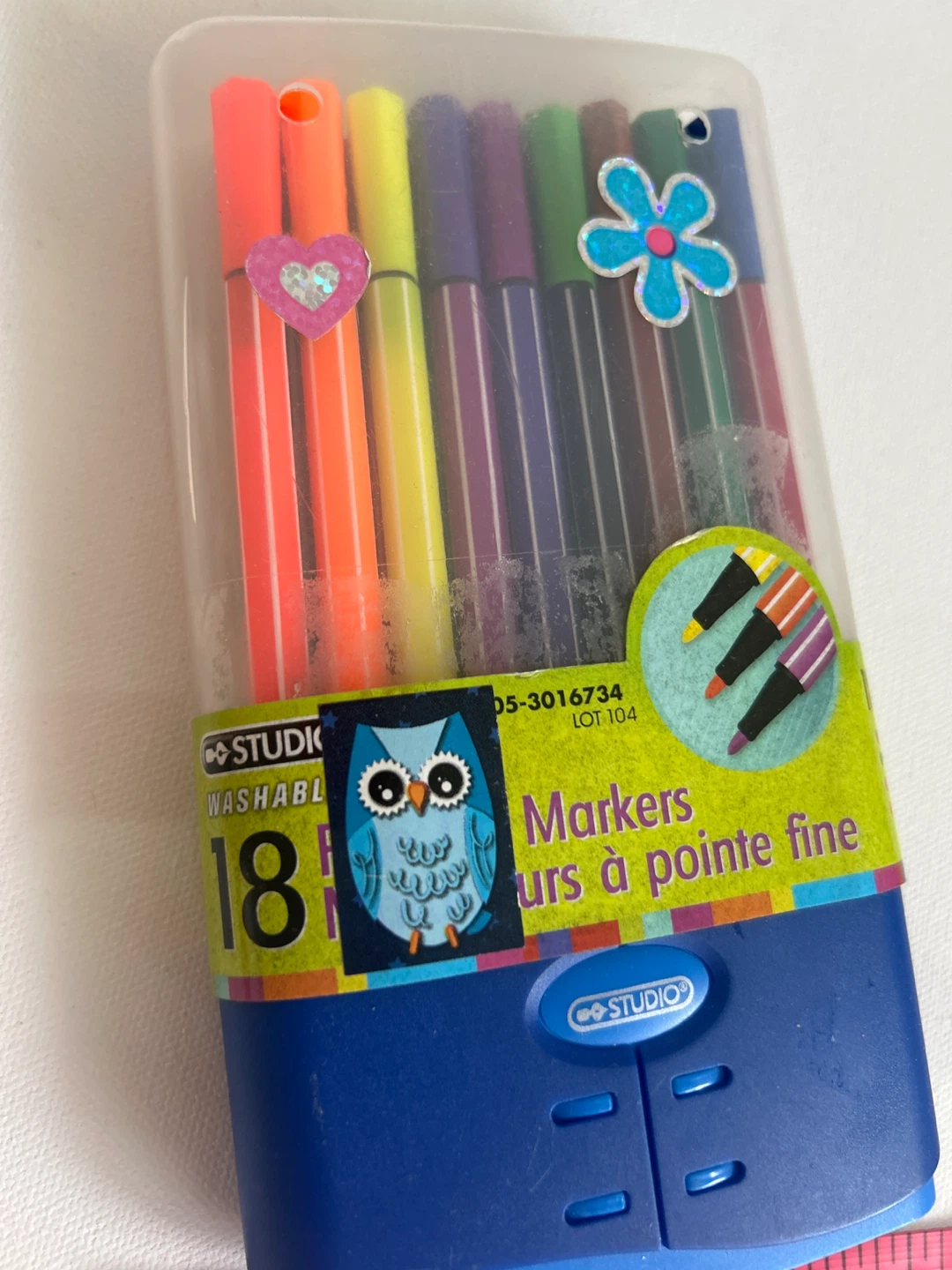 Dried Up Markers. Studio 18 Washable Fine Tip Markers - photo 2