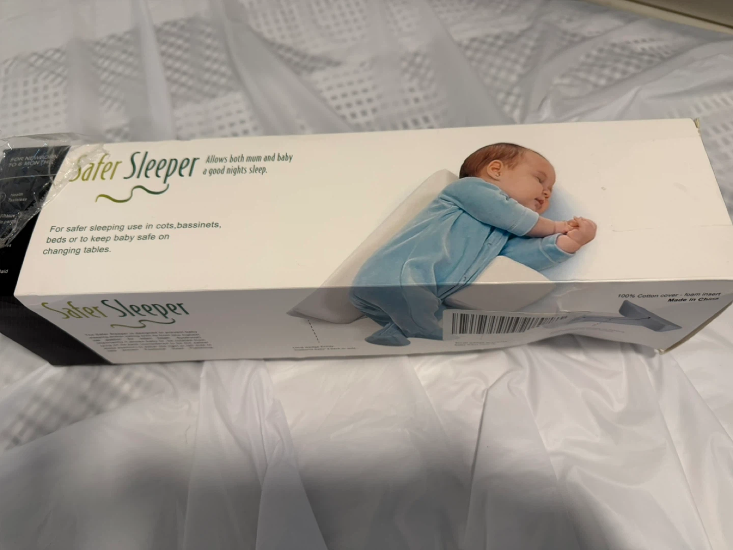 Safer Sleeper Baby Sleep Positioner
