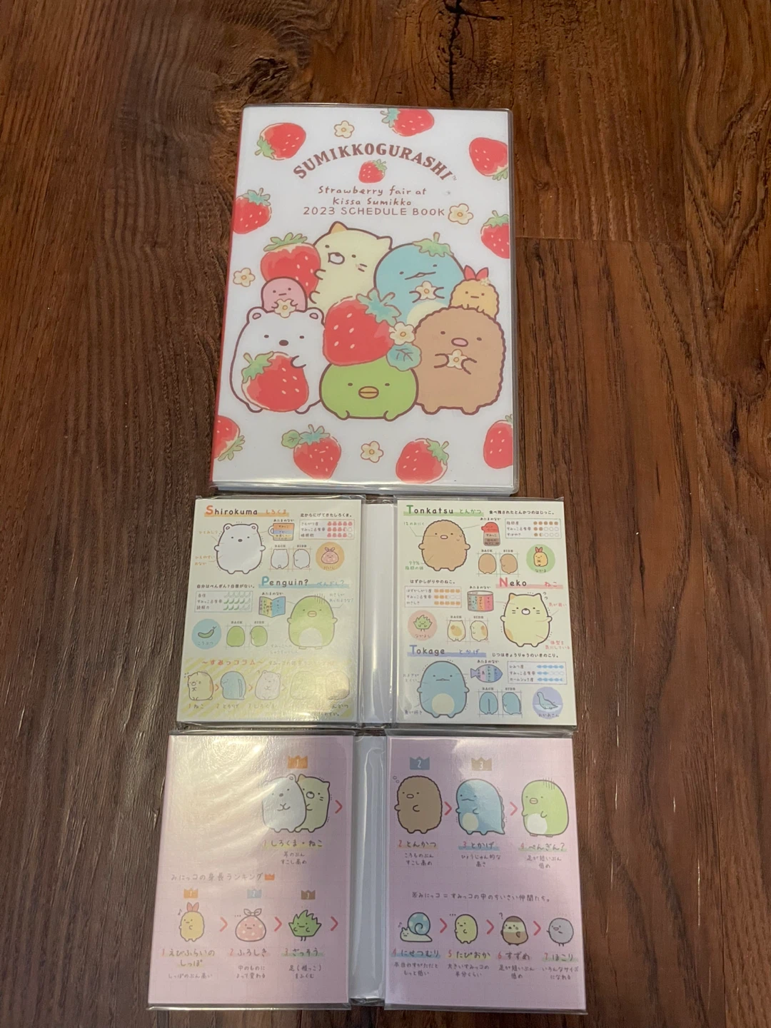 2023 schedule book and mini notepads