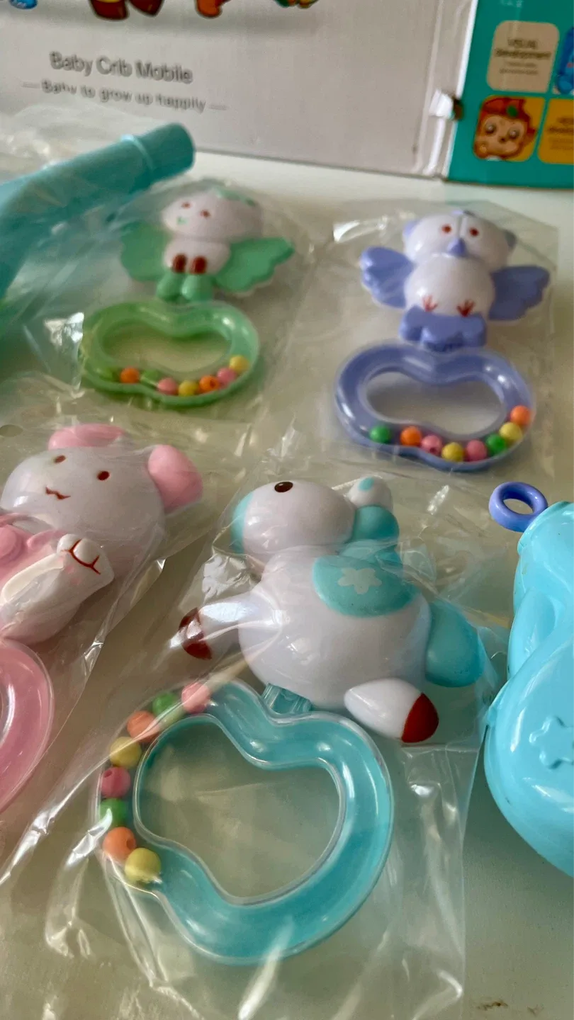 Baby Crib Toy with lights and music and rotating - photo 4