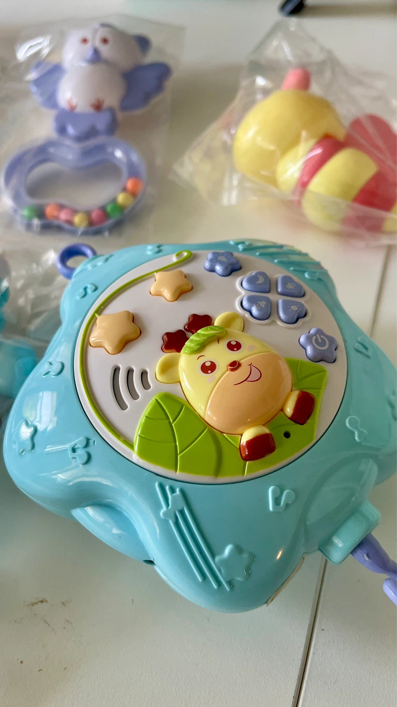 Baby Crib Toy with lights and music and rotating - photo 5