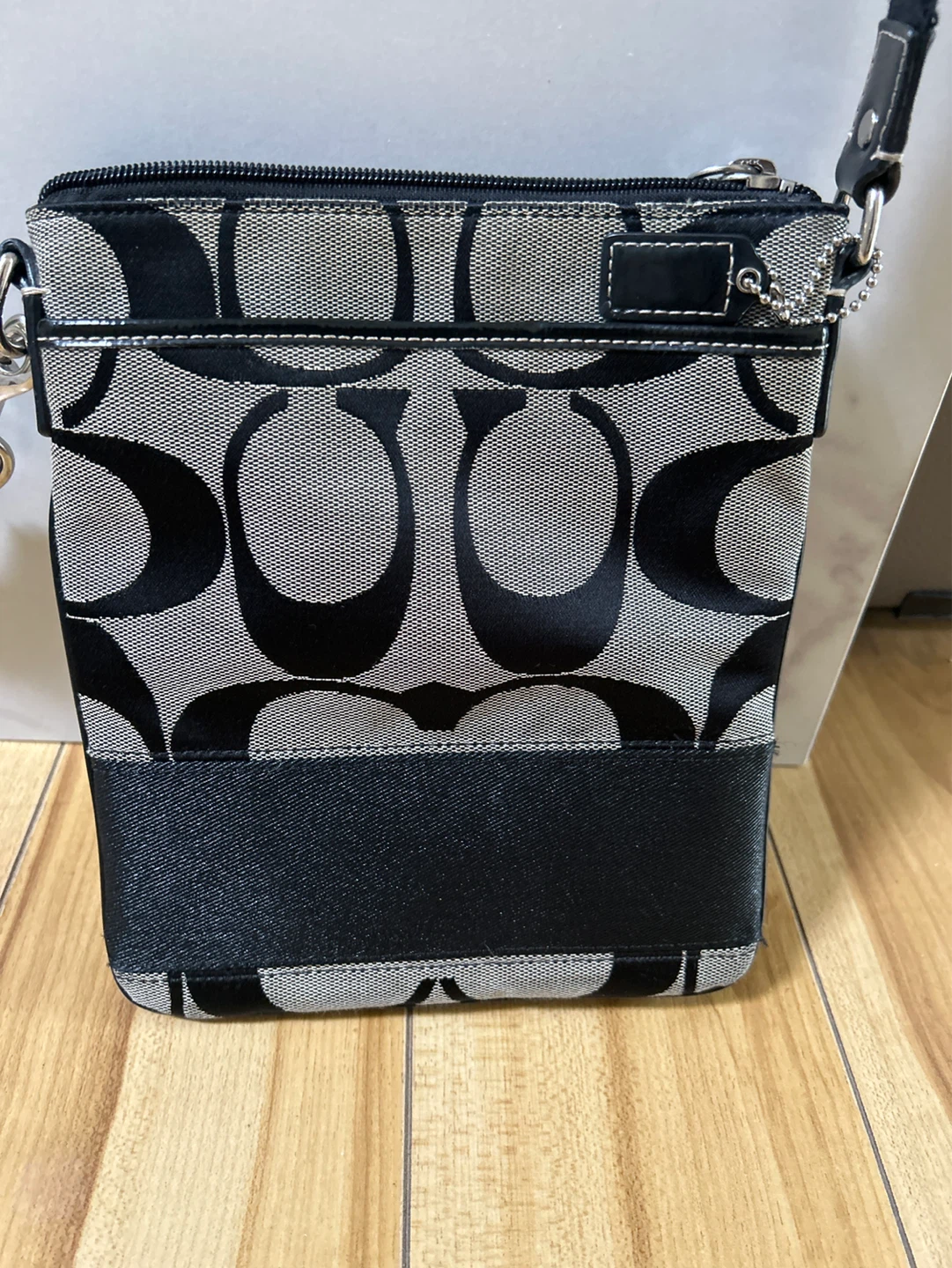 Coach Signature C Monogram Crossbody Bag