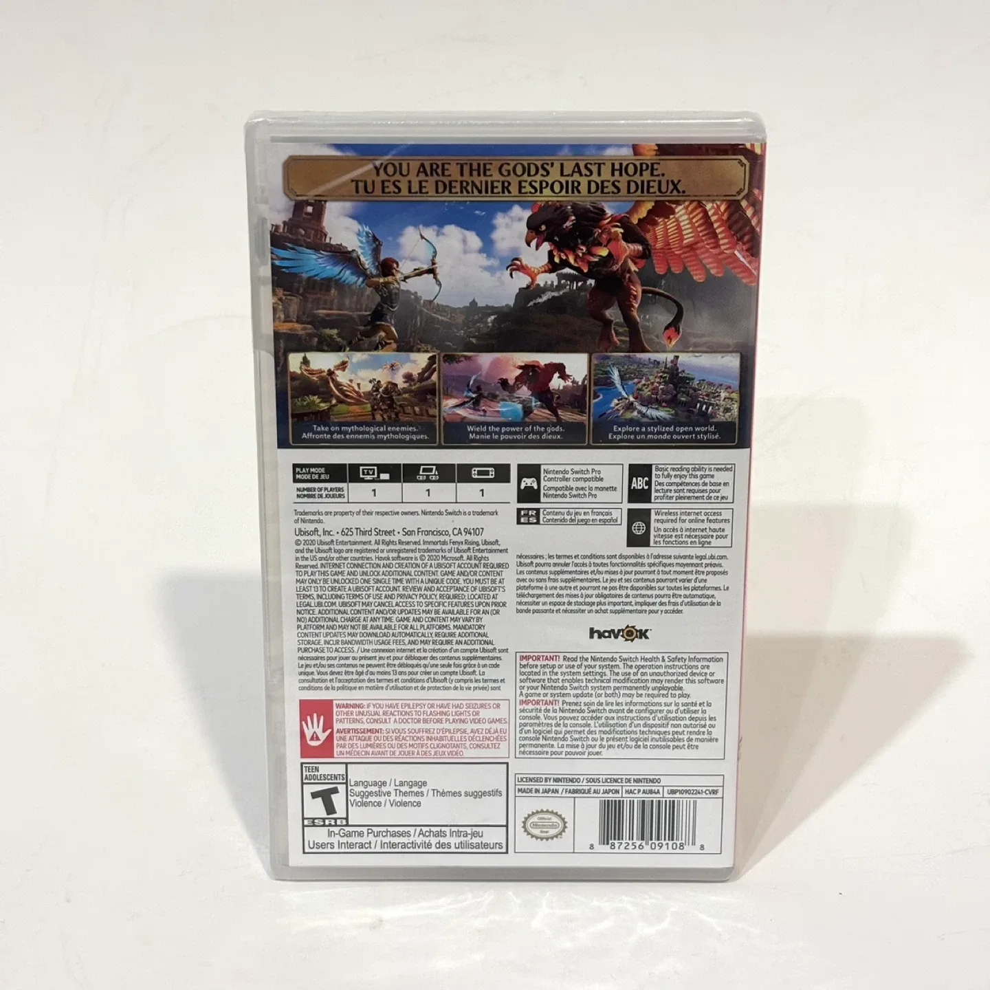 Immortals Fenyx Rising - Nintendo Switch - Brand New - photo 2