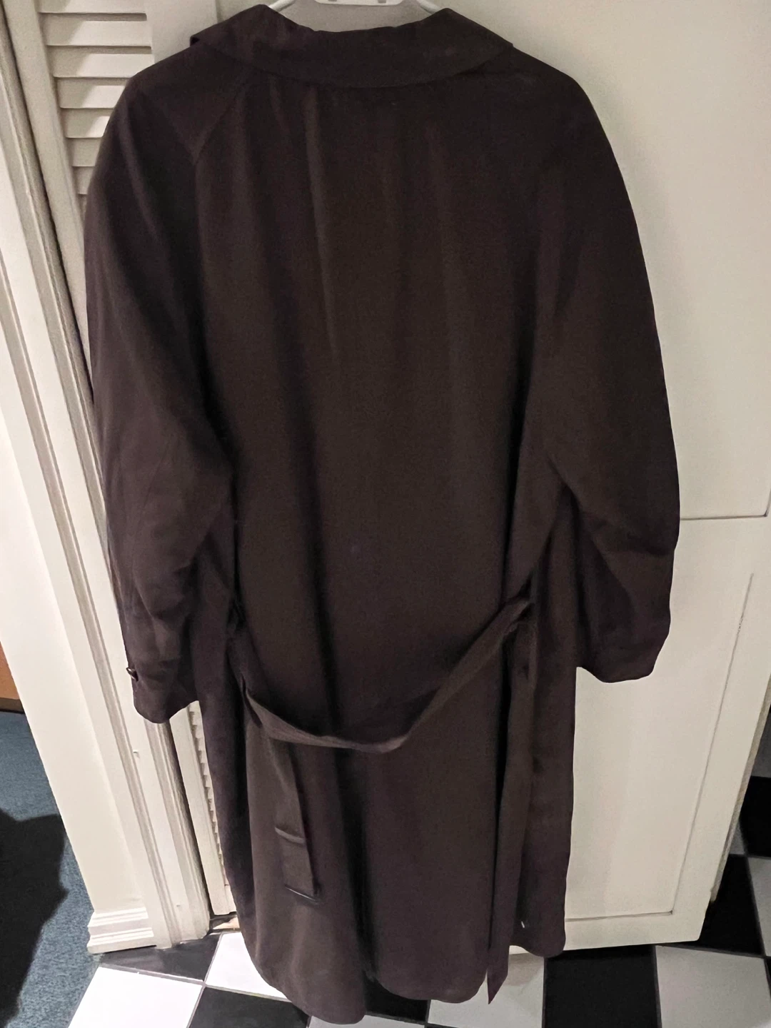 Sanyo New York Brown Trench Coat - photo 2