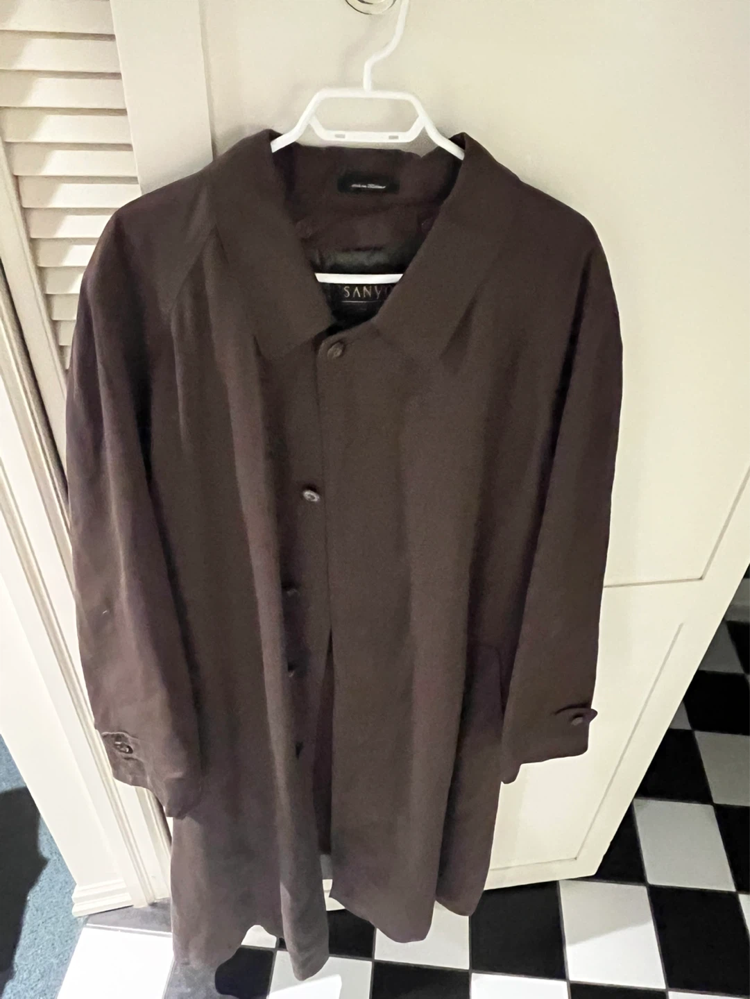 Sanyo New York Brown Trench Coat