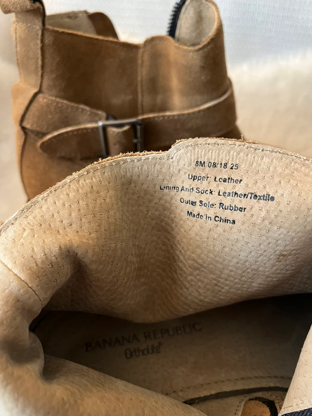 Banana Republic Suede Buckle Ankle Boots - photo 4