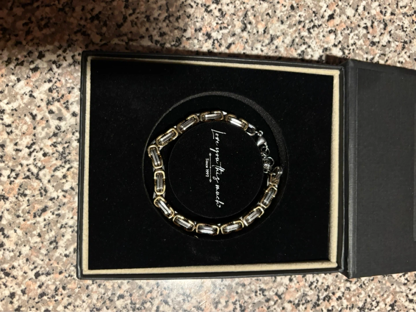 Silver and Gold Tone Chain Bracelet - photo 3