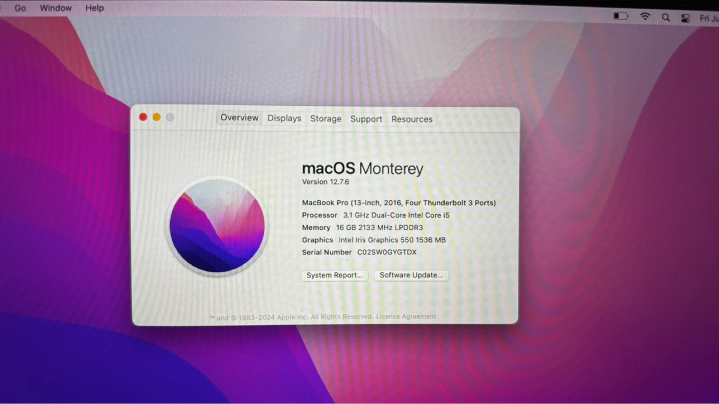 Apple MacBook Pro (13-inch, 2016) 256GB - photo 2