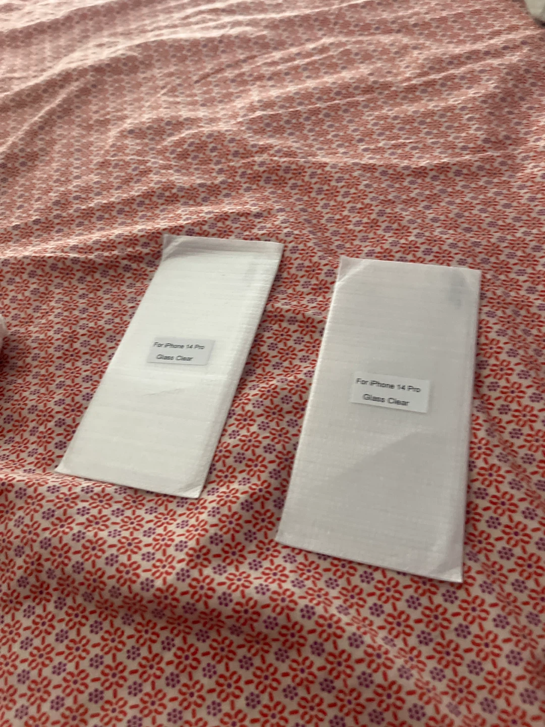 2x iPhone 14 Pro Screen Protectors - Glass Clear