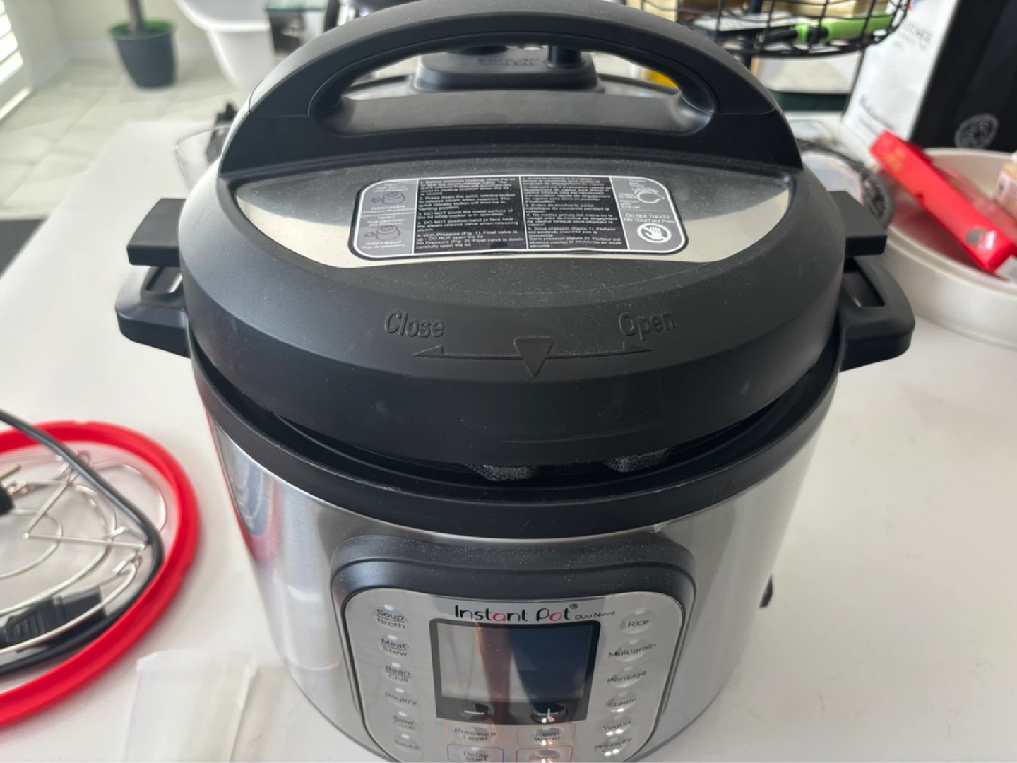 Brand New Instant Pot Duo Nova 6 Quart Electric Pressure Cooker - photo 3