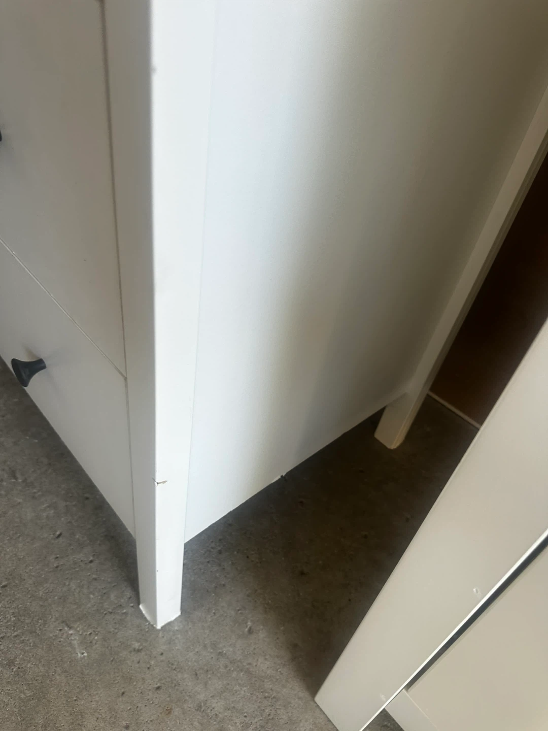 White 3-Drawer Dresser - photo 2