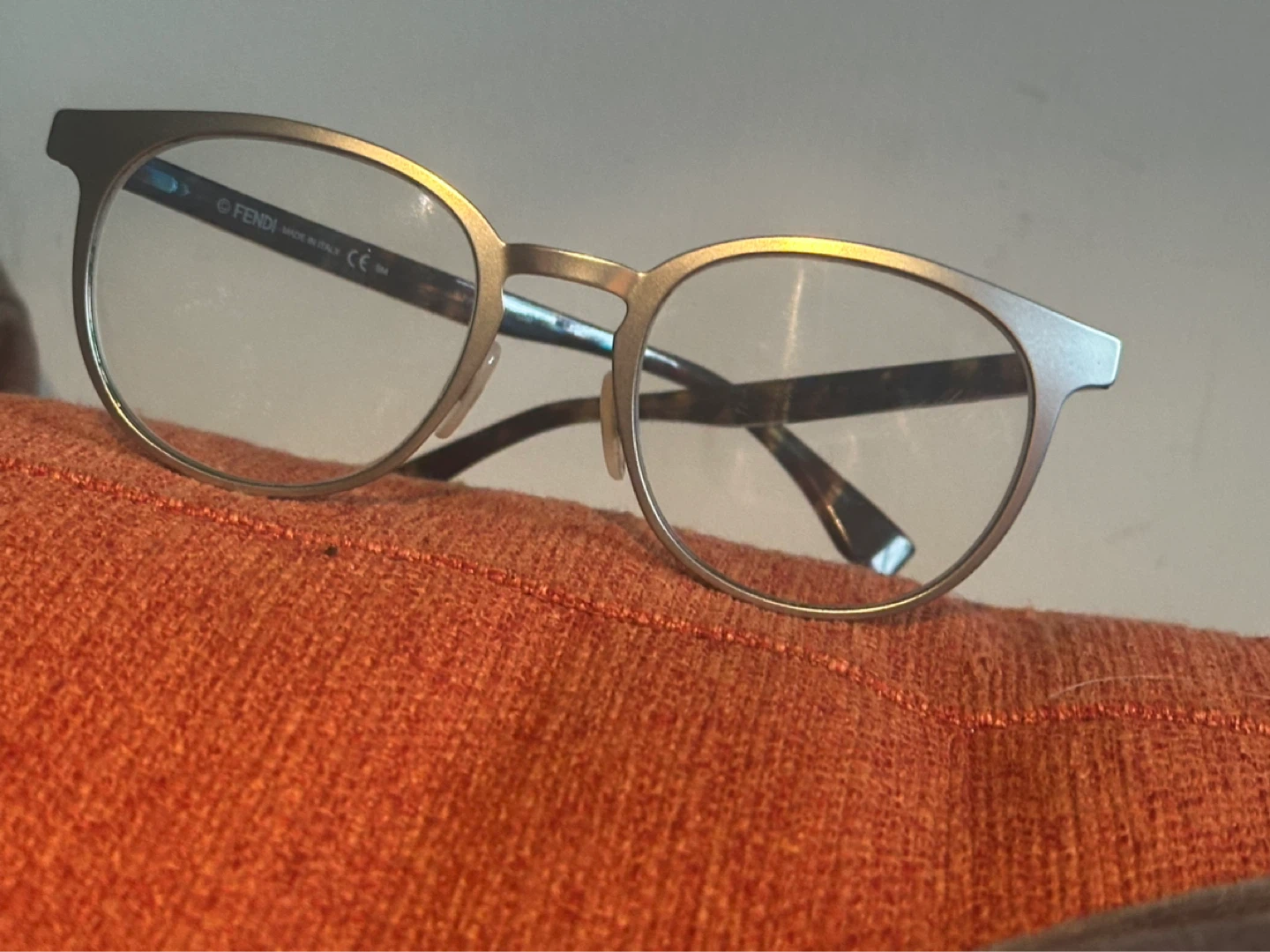 Fendi FF M0009 Matte Ruthenium Mens Eyeglasses - photo 3